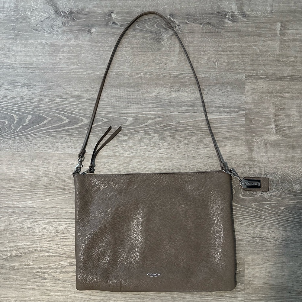 Coach Nearly Vintage Bleecker Daily Bag Silver/Silt